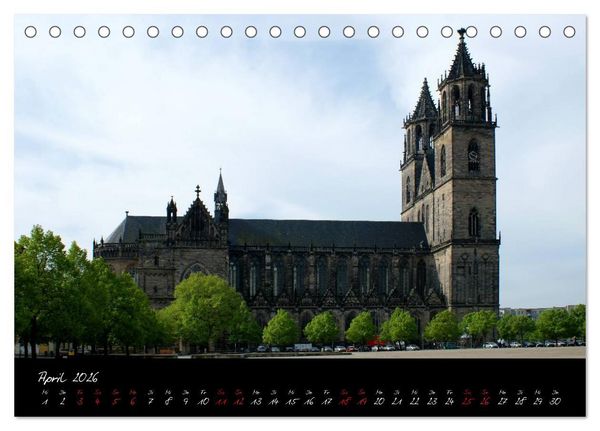 Produktbild: Landeshauptstadt Magdeburg (Tischkalender 2026 DIN A5 quer), CALVENDO Monatskalender