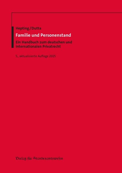 Produktbild: Familie und Personenstand