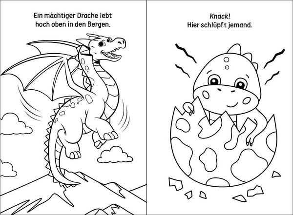 Produktbild: Diamond Painting - Bastelspa&szlig; mit Diamanten - Drachen