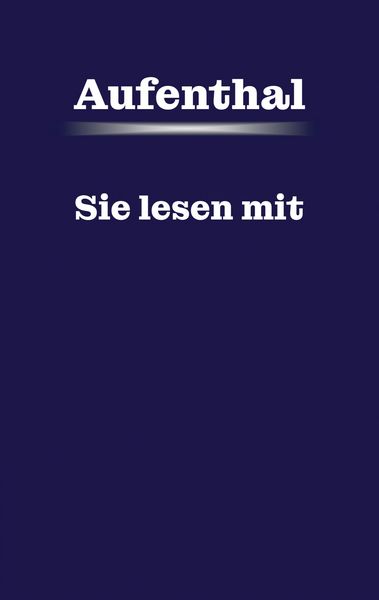 Produktbild: Aufenthal