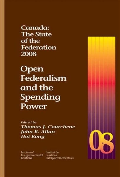 Produktbild: Canada: The State of the Federation, 2008