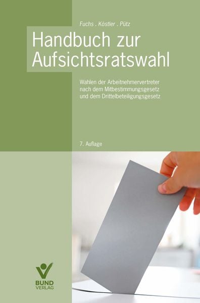 Produktbild: Handbuch zur Aufsichtsratswahl