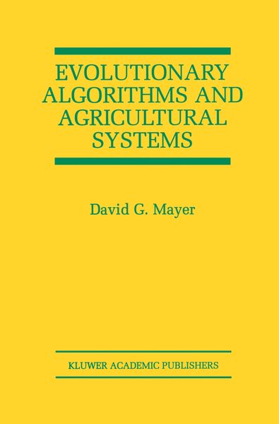 Produktbild: Evolutionary Algorithms and Agricultural Systems