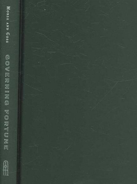 Produktbild: Morse, E: Governing Fortune