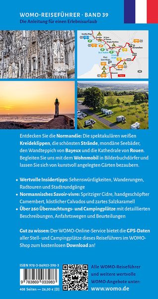 Produktbild: Entdeckertouren mit dem Wohnmobil Normandie