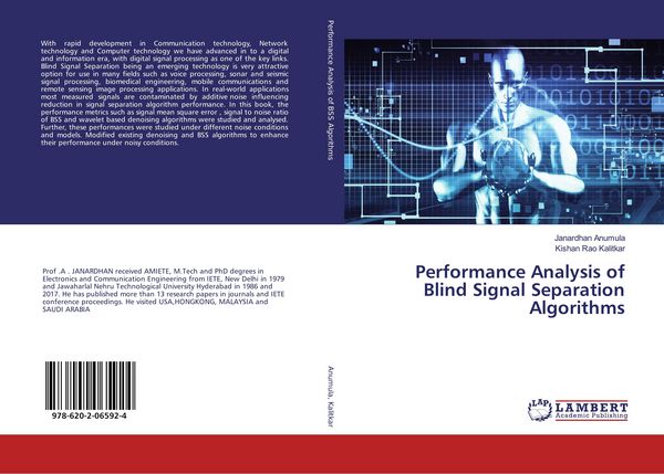 Produktbild: Performance Analysis of Blind Signal Separation Algorithms