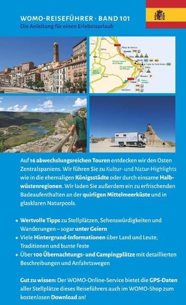 Produktbild: Entdeckertouren mit dem Wohnmobil Zentralspanien Der Osten