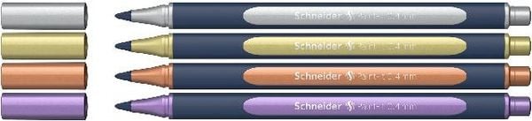 Schneider Metallic Rollerball Paint-It 050, 0.4mm 4er Set