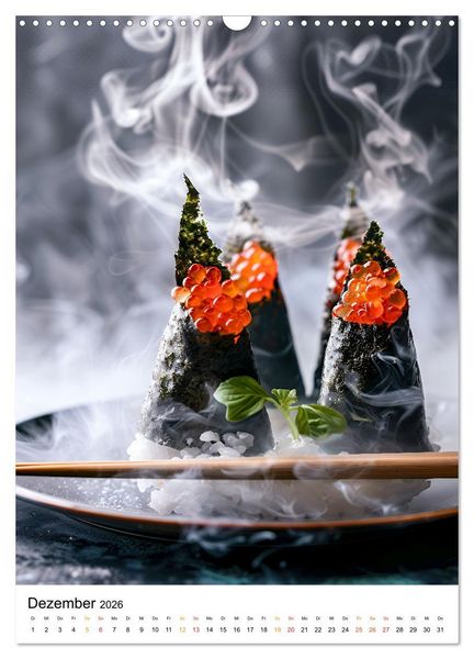Produktbild: Sushi f&uuml;r Kenner (Wandkalender 2026 DIN A3 hoch), CALVENDO Monatskalender
