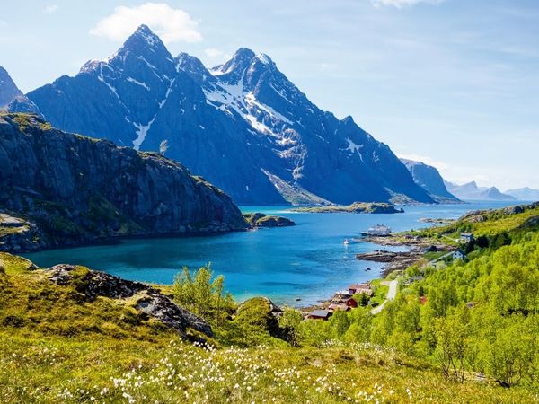 Produktbild: CALVENDO Puzzle M&aelig;rvoll, Lofoten (Norwegen) | 1000 Teile Lege-Gr&ouml;&szlig;e 64x48cm Foto-Puzzle f&uuml;r gl&uuml;ckliche Stunden