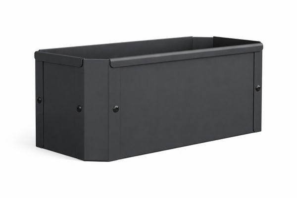 Produktbild: Metall Pflanzkasten Blumenkasten 39x18 Balora S