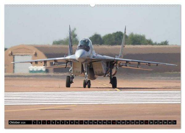 Produktbild: Augenblicke in der Luft: MiG-29 Fulcrum (Wandkalender 2026 DIN A2 quer), CALVENDO Monatskalender
