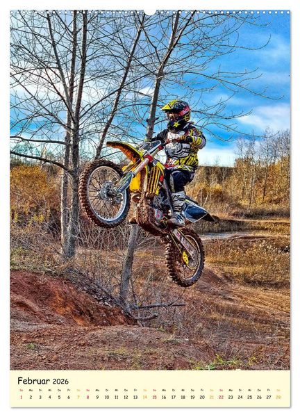 Produktbild: Motocross - einfach cool (Wandkalender 2026 DIN A2 hoch), CALVENDO Monatskalender
