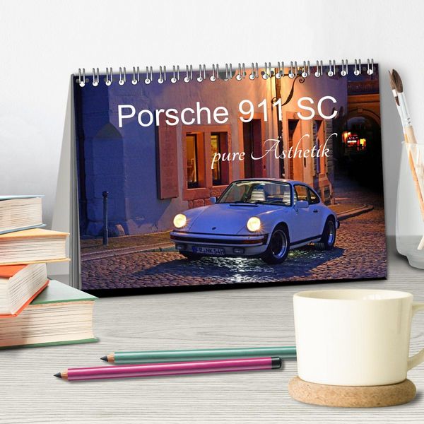 Produktbild: Porsche 911 SC pure &Auml;sthetik (Tischkalender 2026 DIN A5 quer), CALVENDO Monatskalender