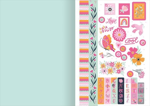 Produktbild: I Love to Sparkle &ndash; Sticker-Liebe