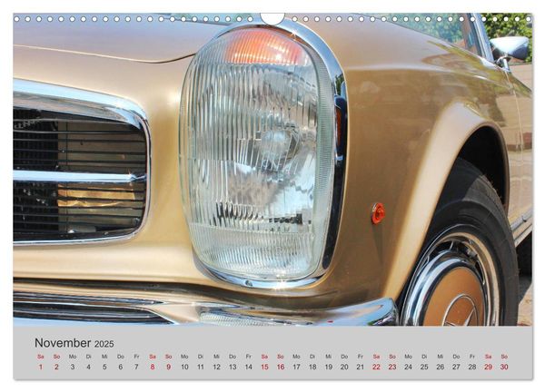 Produktbild: Der SL - &Auml;sthetik pur von Mercedes Benz (Wandkalender 2025 DIN A3 quer), CALVENDO Monatskalender