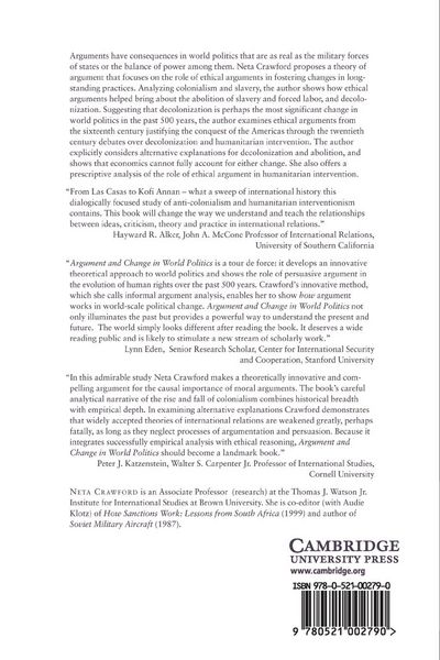 Produktbild: Argument and Change in World Politics