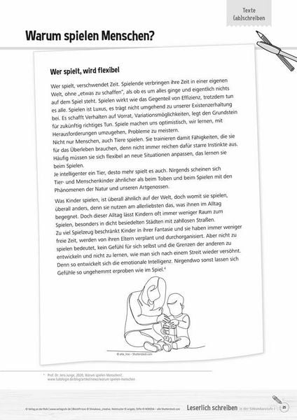 Produktbild: Leserlich schreiben in der Sekundarstufe I