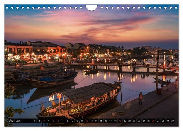 Produktbild: VIETNAM - Von Saigon nach Hanoi (Wandkalender 2026 DIN A4 quer), CALVENDO Monatskalender