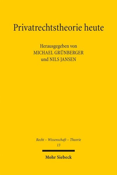Produktbild: Privatrechtstheorie heute
