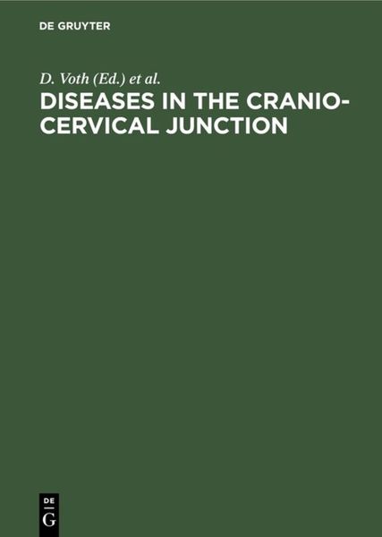 Produktbild: Diseases in the cranio-cervical junction