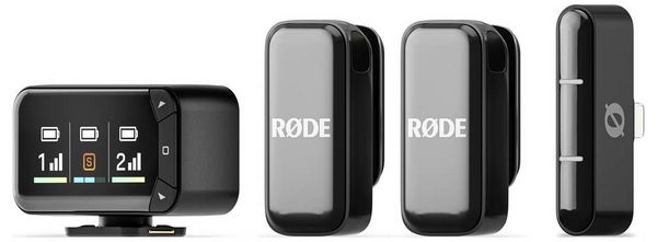 Produktbild: Rode Ansteck Mikrofon-Set Wireless Micro Camera Kit &Uuml;bertragungsart (Details):Funk, Kabellos Blitzschuh-Montage, inkl. Kabel