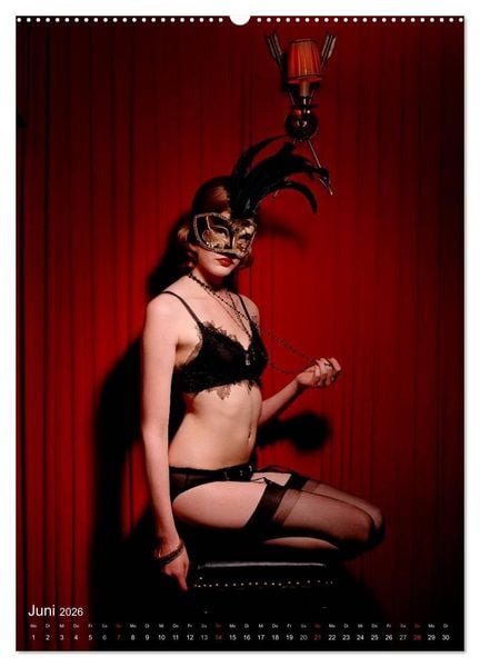 Produktbild: Boudoir Burlesque (Wandkalender 2026 DIN A2 hoch), CALVENDO Monatskalender