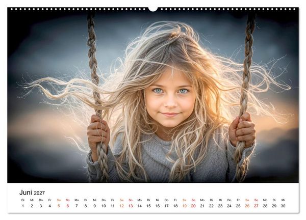 Produktbild: Kinder. Landkinder - Lebendig. Frei. Gl&uuml;cklich. (Wandkalender 2027 DIN A2 quer), CALVENDO Monatskalender