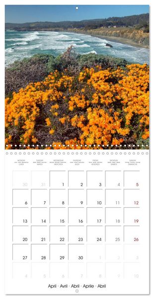 Produktbild: Dreaming California (Wall Calendar 2026 12 &times; 12 Inch) CALVENDO 12 Month Wall Calendar