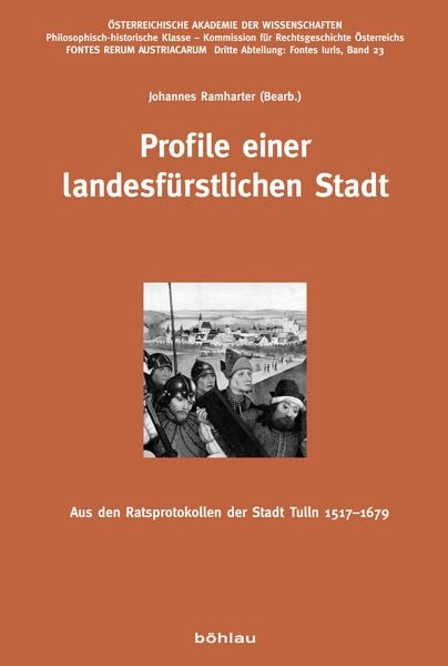 Produktbild: Profile einer landesf&uuml;rstlichen Stadt