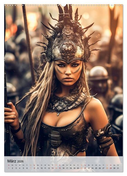 Produktbild: Fantasy Queens (hochwertiger Premium Wandkalender 2026 DIN A2 hoch), Kunstdruck in Hochglanz