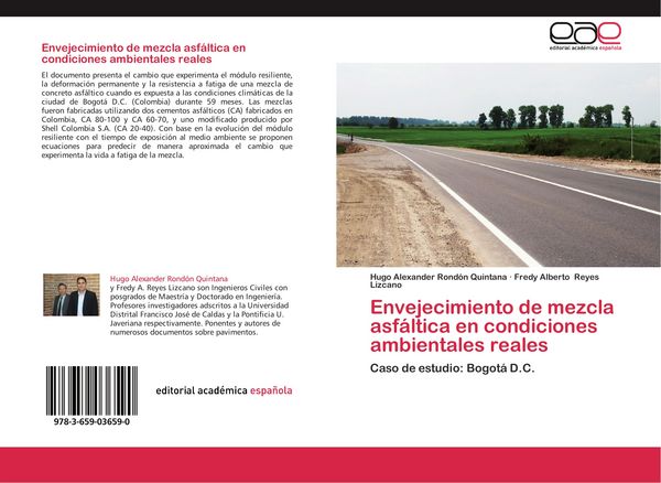 Produktbild: Envejecimiento de mezcla asf&aacute;ltica en condiciones ambientales reales