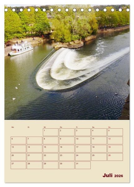 Produktbild: Die Cotswolds Englands gr&uuml;nes Herz (Tischkalender 2026 DIN A5 hoch), CALVENDO Monatskalender
