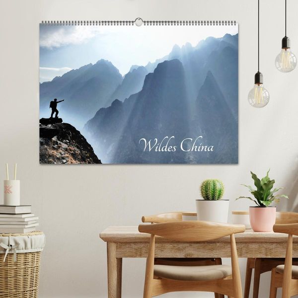 Produktbild: Wildes China (Wandkalender 2026 DIN A2 quer), CALVENDO Monatskalender