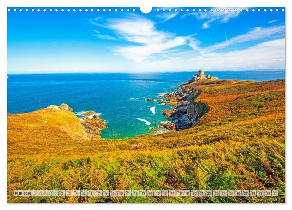 Produktbild: Reiseziel Bretagne (Wandkalender 2026 DIN A3 quer), CALVENDO Monatskalender
