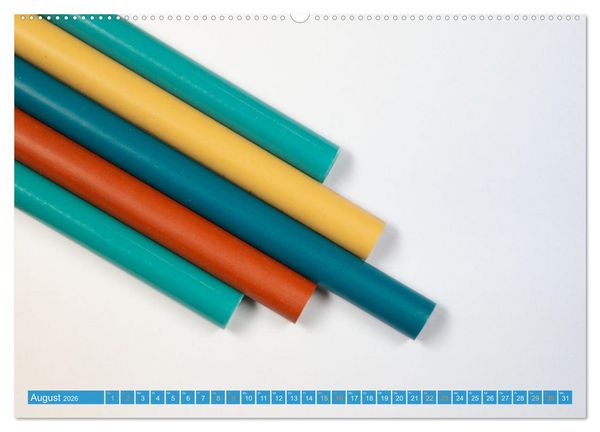 Produktbild: Lass den Farben ihren Lauf (Wandkalender 2026 DIN A2 quer), CALVENDO Monatskalender