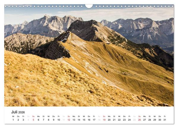 Produktbild: Bergpixel "kreuz und quer durch die Alpen" (Wandkalender 2026 DIN A3 quer), CALVENDO Monatskalender