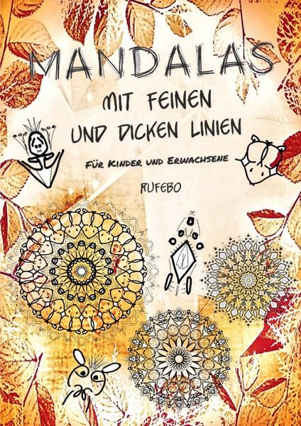 Mandalas mit feinen und dicken Linien, Taschenbuch von Rufebo *, Epubli, 9783819741920