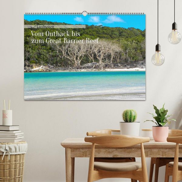 Produktbild: Australien - Vom Outback bis zum Great Barrier Reef (Wandkalender 2026 DIN A2 quer), CALVENDO Monatskalender
