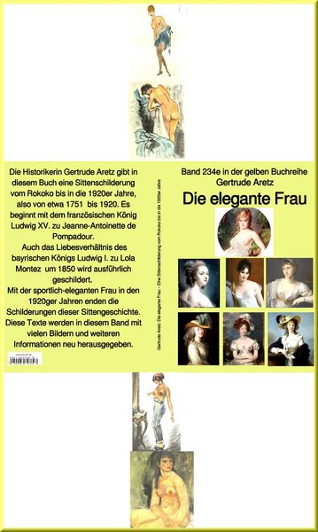 Produktbild: Die elegante Frau - Eine Sittenschilderung vom Rokoko bis in die 1920er Jahre - bei J&uuml;rgen Ruszkowski