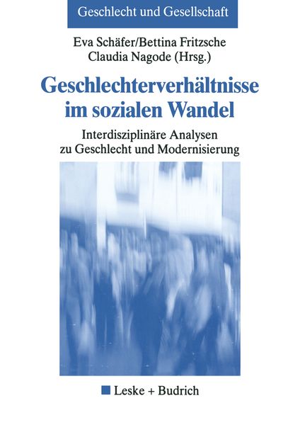 Produktbild: Geschlechterverh&auml;ltnisse im sozialen Wandel