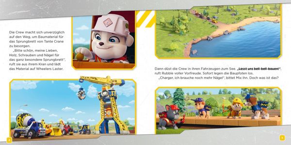 Produktbild: Maxi-Mini Rubble & Crew 232: Die Crew baut ein Sprungbrett f&uuml;r Erpelino