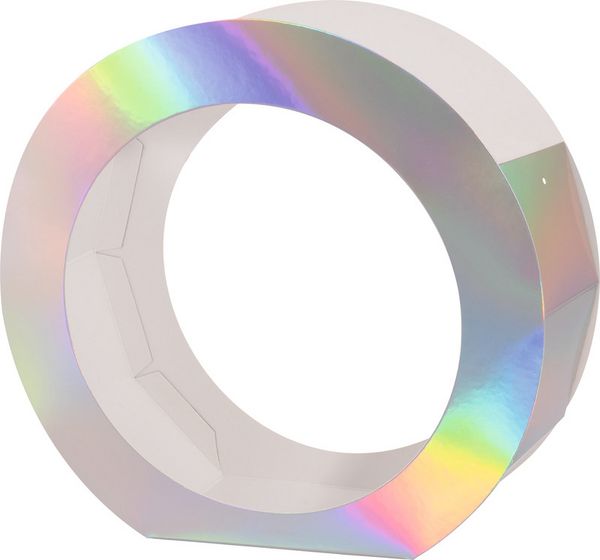 Produktbild: FOLIA&reg; Laternen-Rohlinge Metallic, farbig sortiert