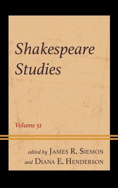 Produktbild: Shakespeare Studies