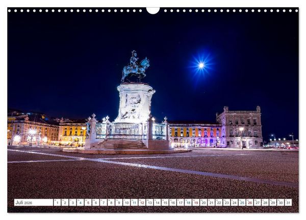 Produktbild: Eine Stadt voller Charme - Lissabon (Wandkalender 2026 DIN A3 quer), CALVENDO Monatskalender
