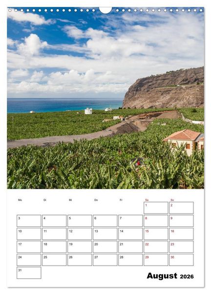 Produktbild: Wanderparadies La Palma (Wandkalender 2026 DIN A3 hoch), CALVENDO Monatskalender