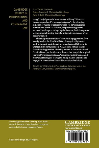 Produktbild: 'Crimes against Peace' and International Law