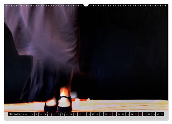 Produktbild: Flamenco. Spanischer Tanz (hochwertiger Premium Wandkalender 2026 DIN A2 quer), Kunstdruck in Hochglanz