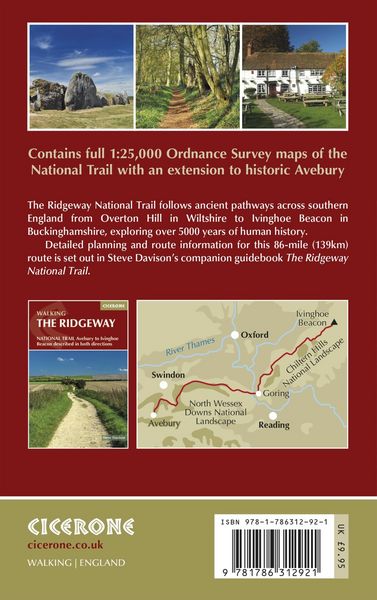Produktbild: The Ridgeway Trail Map