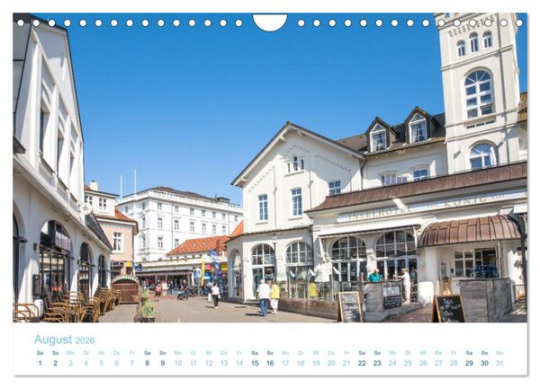 Produktbild: Sommer auf Norderney (Wandkalender 2026 DIN A4 quer), CALVENDO Monatskalender